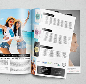 Pagina uit tijdschrift waar de skinny tea en detox tea van weightworld te zien zijn Pagina uit tijdschrift waar de skinny tea en detox tea van weightworld te zien zijn