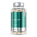 Transparant potje met 60 detox tone capsules van WeightWorld Transparant potje met 60 detox tone capsules van WeightWorld