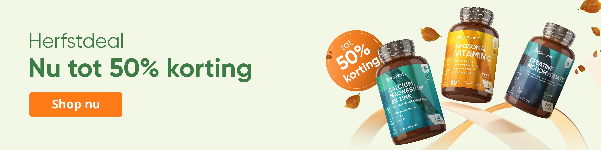 50% korting