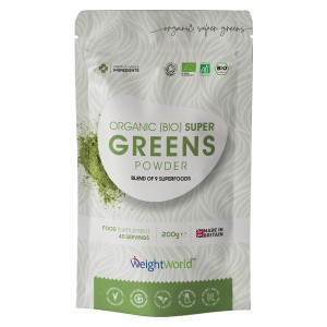 Biologische super groene poeder - Krachtig, natuurlijk superfood gewichtsbeheersing en vitaliteitspoeder - 200g Biologische super groene poeder - Krachtig, natuurlijk superfood gewichtsbeheersing en vitaliteitspoeder - 200g