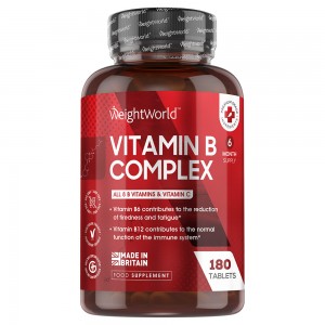 Vitamine B Complex Vitamine B Complex | Voedingssupplement voor de normale werking van het immuunsysteem en om vermoeidheid tegen te gaan