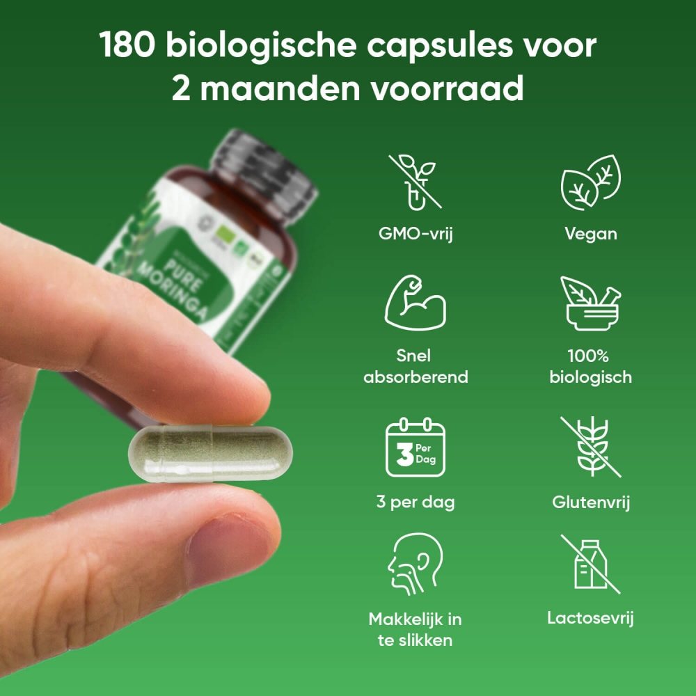 Andere voordelen van de pure moringa capsules van WeightWorld