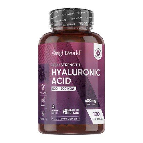Hyaluronzuur Capsules - 600 mg 120 Capsules