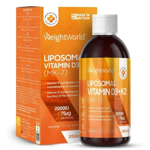 Liposomale Vitamine D3 + K2