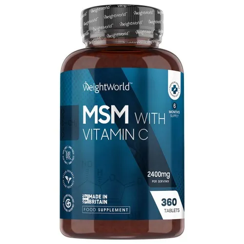 MSM met vitamine C van WeightWorld