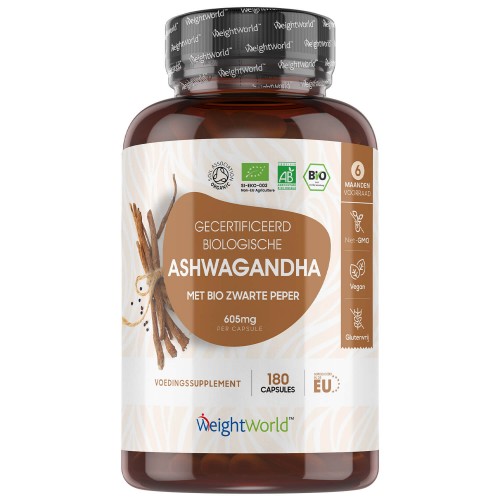 Ashwagandha capsules 605 mg - 180 Capsules