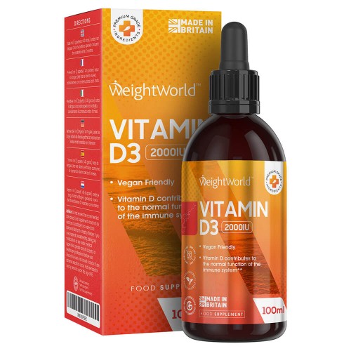 been Psychologisch Kleren Vitamine D3 | Vloeibare Vitamine D druppels | WeightWorld