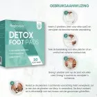 Gebruiksaanwijzing van de detox voetpleisters van WeightWorld