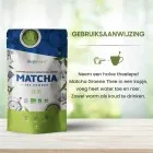 De gebruiksaanwijzing van de matcha poeder van WeightWorld