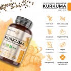 Andere voordelen van de biologische kurkuma met gember en zwarte peper pillen van WeightWorld