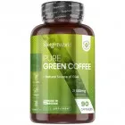 Verpakking van groene koffie bonen capsules van Weightworld 