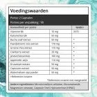 Ingrediëntenlijst van de Water Away capsules van WeightWorld