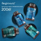 Verschillende hoogwaardige potjes van WeightWorld bij elkaar