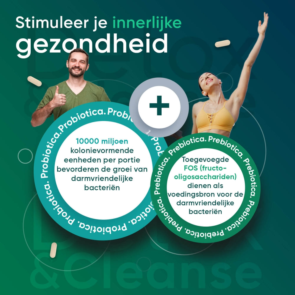 Inhoud en informatie over de detox en cleanse capsules van WeightWorld