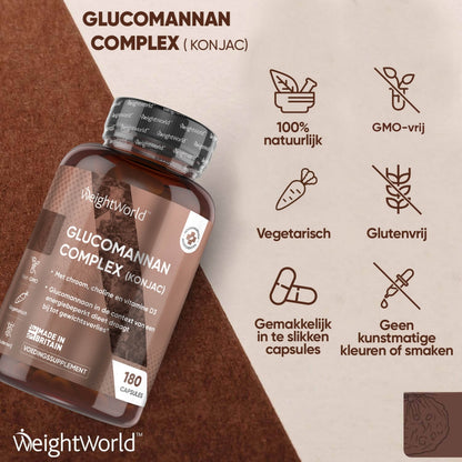 Kenmerken van de hoogwaardige glucomannan pillen