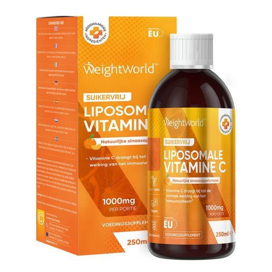 Vloeibare liposomale vitamine C van WeightWorld