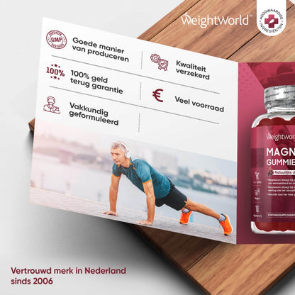 Andere kenmerken van de magnesium citraat gummies