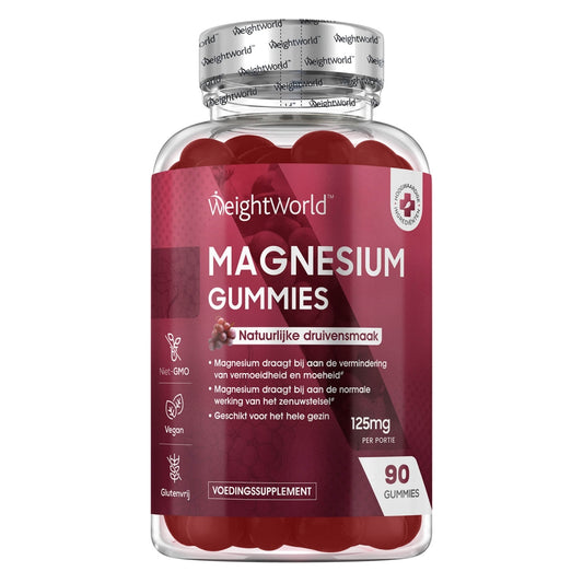Magnesium citraat gummies van WeightWorld