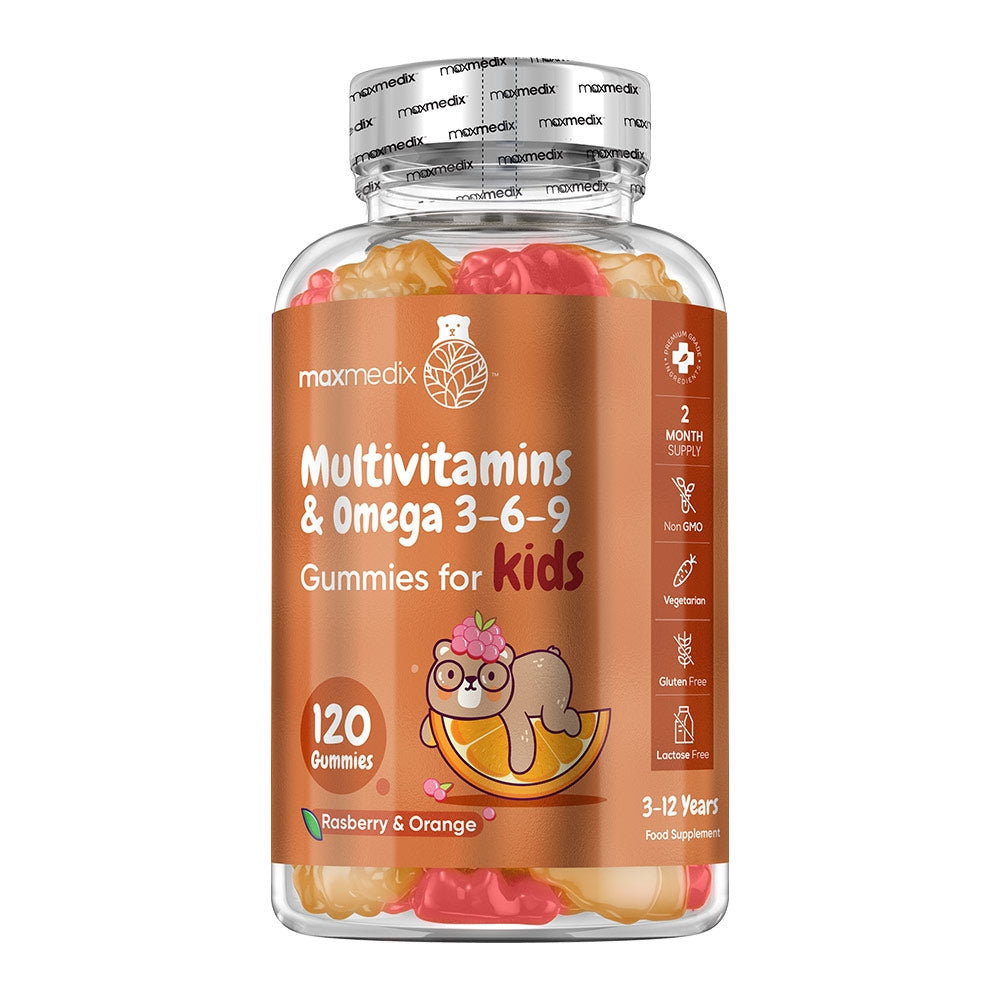 Een potje multivitamine gummies voor kinderen van WeightWorld