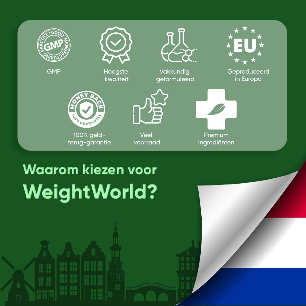 Kenmerken van de biologische moringa pillen van WeightWorld