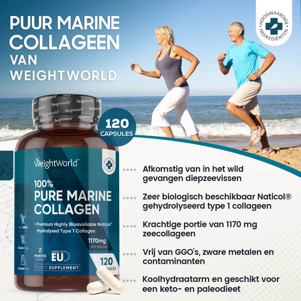 Andere voordelen van de marine type 1 collageen pillen