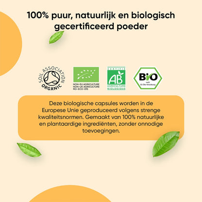 Biologische Kurkuma met Zwarte Peper en Gember