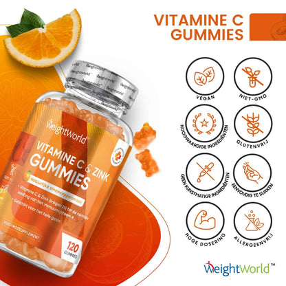 Andere voordelen van de vitamine C gummies van WeightWorld