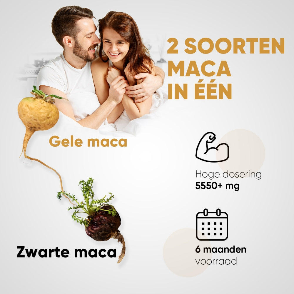 Voordelen van de black maca pillen van WeightWorld