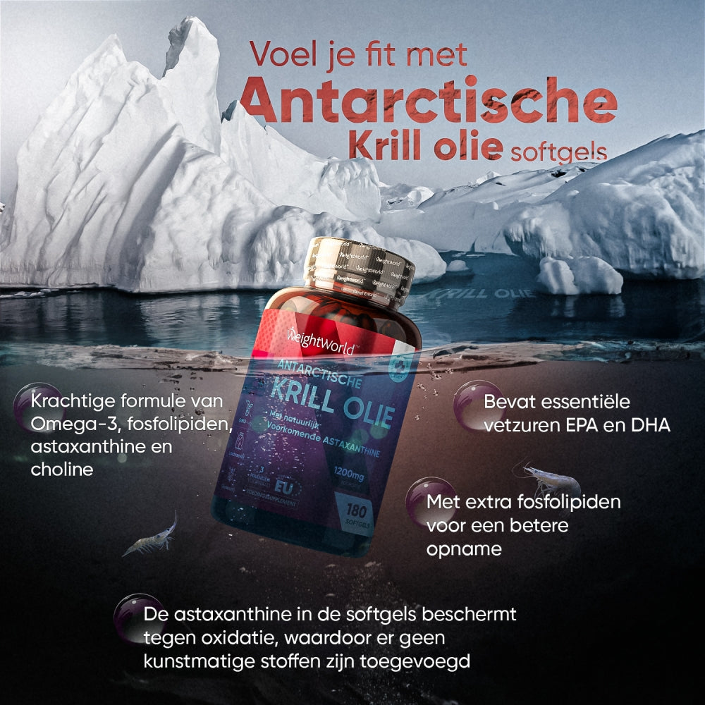 De voordelen van de krillolie softgels van WeightWorld