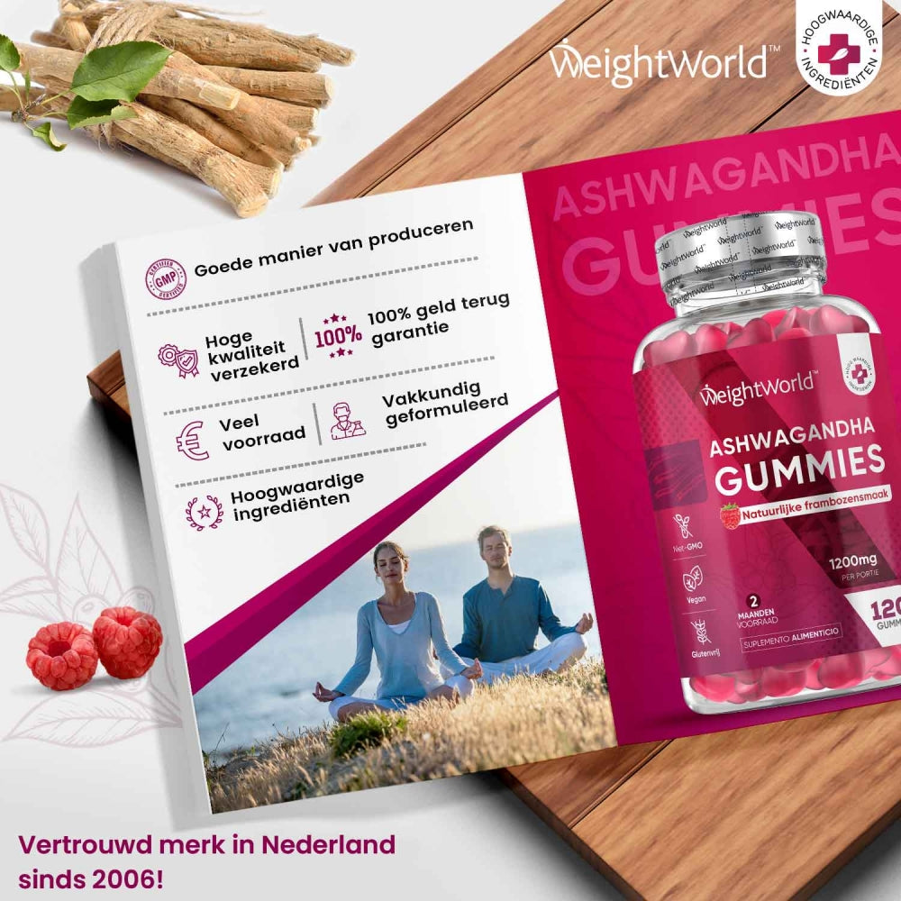 Andere voordelen van de ashwagandha gummies van WeightWorld