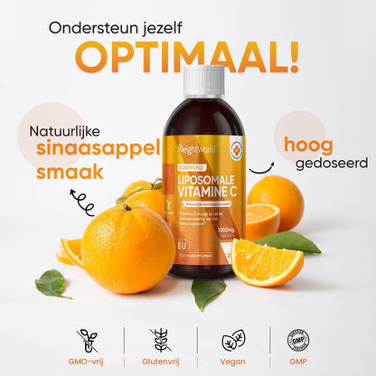 Andere kenmerken van de liposomale vitamine C vloeistof van WeightWorld