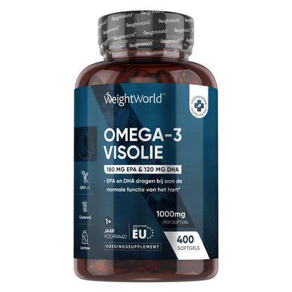 Omega 3 1000mg 400 Softgels